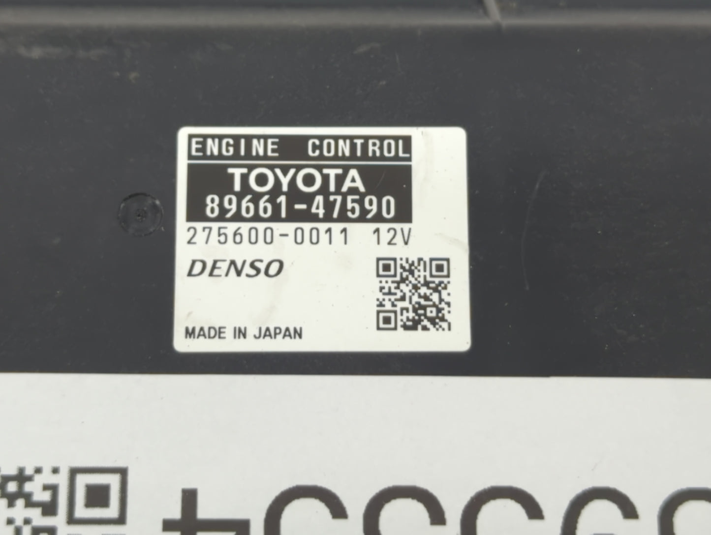 2014 Toyota Prius PCM Engine Control Computer ECU ECM PCU OEM P/N:89661-47590 Fits OEM Used Auto Parts - Oemusedautoparts1.c