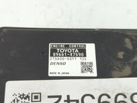 2014 Toyota Prius PCM Engine Control Computer ECU ECM PCU OEM P/N:89661-47590 Fits OEM Used Auto Parts - Oemusedautoparts1.c