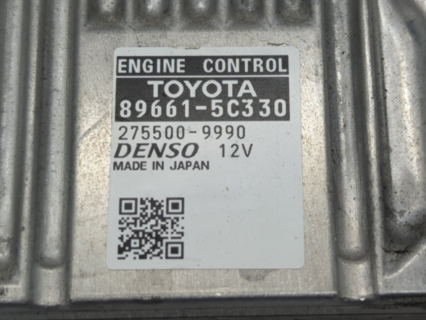 2014 Toyota Prius PCM Engine Control Computer ECU ECM PCU OEM P/N:89661-5C330 Fits OEM Used Auto Parts - Oemusedautoparts1.c