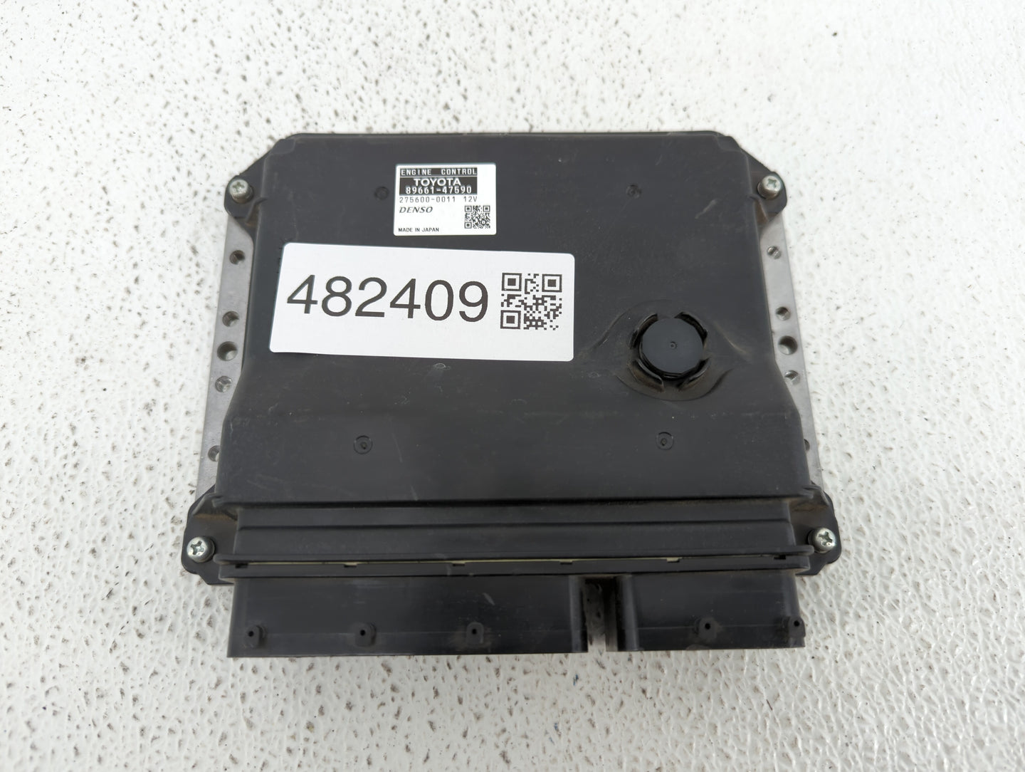 2014 Toyota Prius PCM Engine Control Computer ECU ECM PCU OEM P/N:89661-47590 Fits OEM Used Auto Parts - Oemusedautoparts1.c