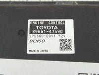 2014 Toyota Prius PCM Engine Control Computer ECU ECM PCU OEM P/N:89661-47590 Fits OEM Used Auto Parts - Oemusedautoparts1.c