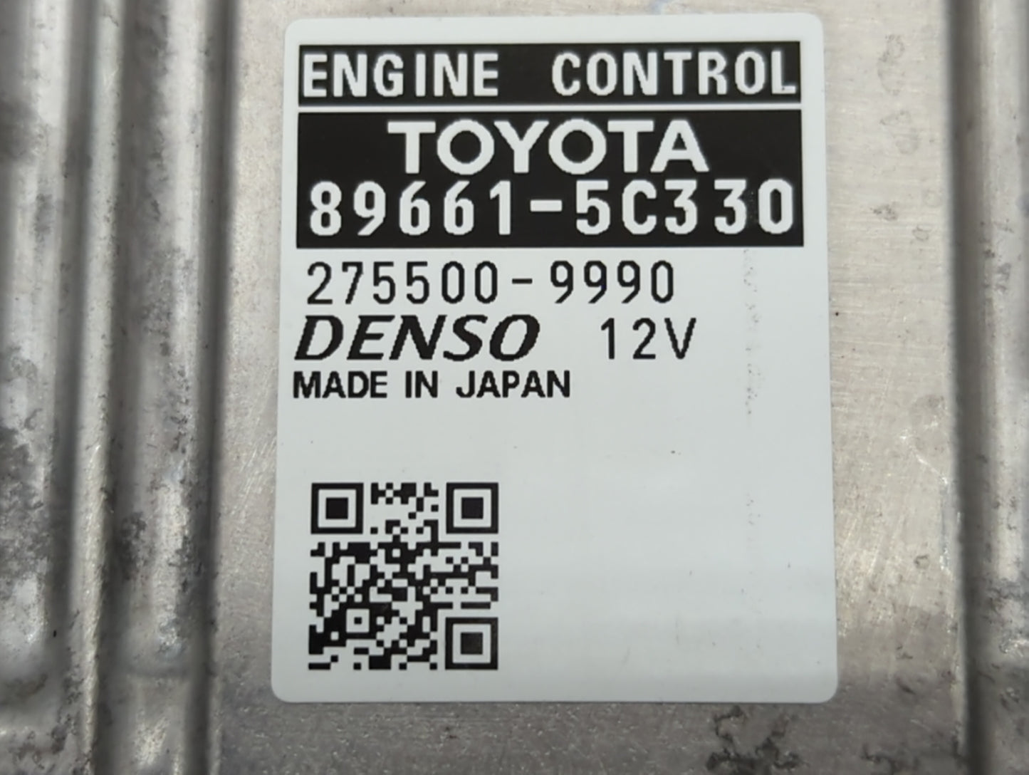2014 Toyota Prius PCM Engine Control Computer ECU ECM PCU OEM P/N:89661-5C331 89661-5C330 Fits OEM Used Auto Parts - Oemused