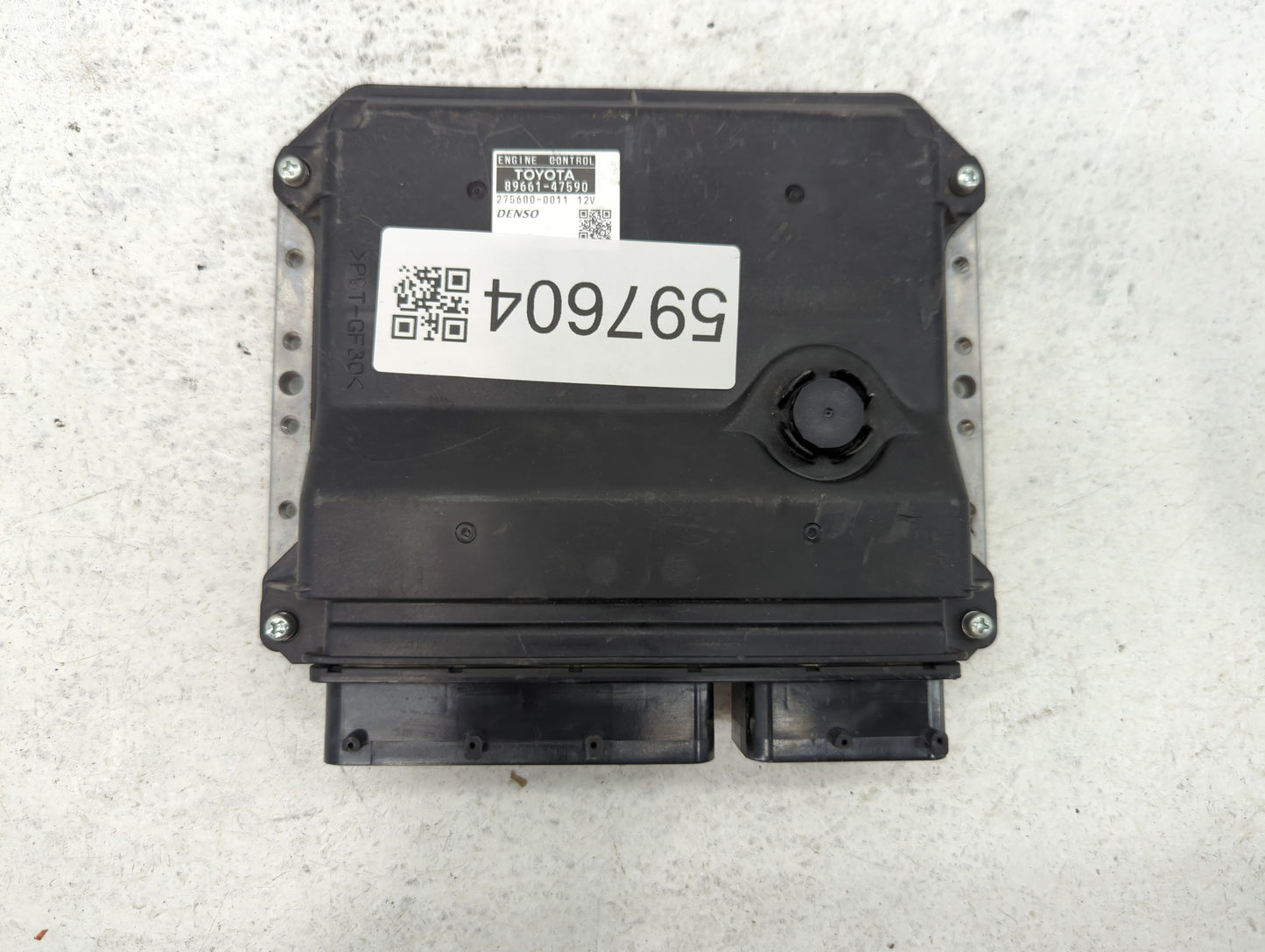 2014 Toyota Prius PCM Engine Control Computer ECU ECM PCU OEM P/N:89661-47590 Fits OEM Used Auto Parts - Oemusedautoparts1.c