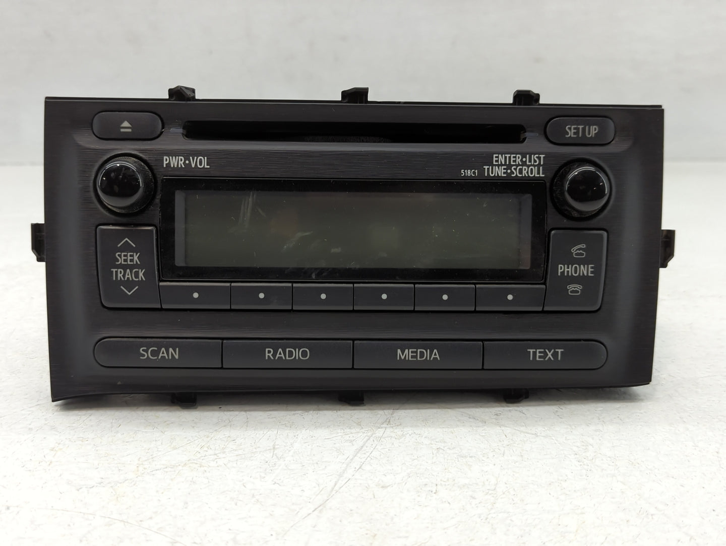2012-2014 Toyota Prius Radio AM FM Cd Player Receiver Replacement P/N:86120-52D10 Fits Fits 2012 2013 2014 OEM Used Auto Par