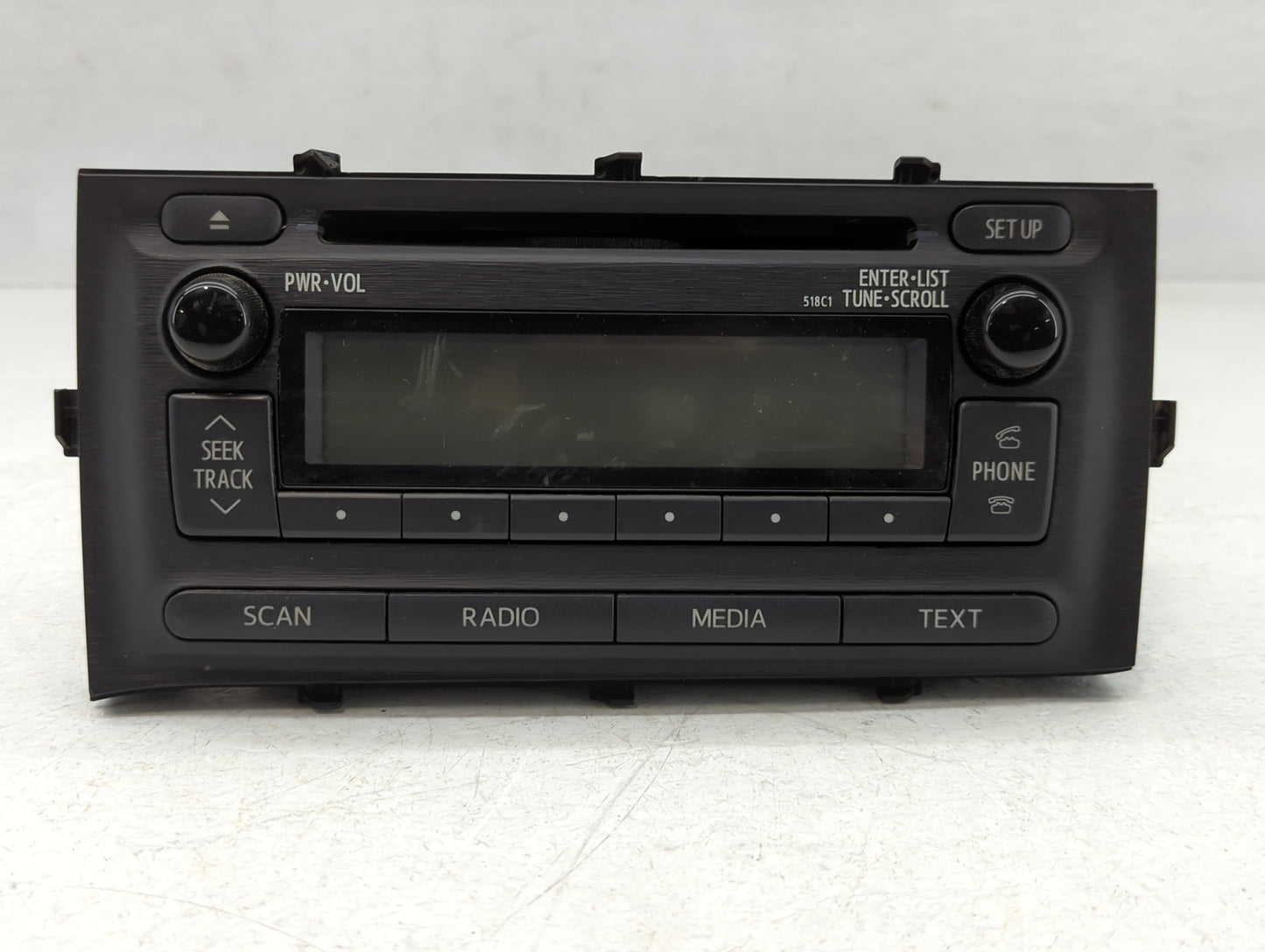 2012-2014 Toyota Prius Radio AM FM Cd Player Receiver Replacement P/N:86120-52D10 Fits Fits 2012 2013 2014 OEM Used Auto Par