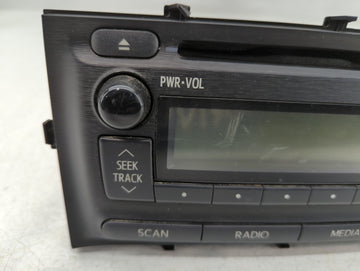 2012-2014 Toyota Prius Radio AM FM Cd Player Receiver Replacement P/N:86120-52D10 Fits Fits 2012 2013 2014 OEM Used Auto Parts