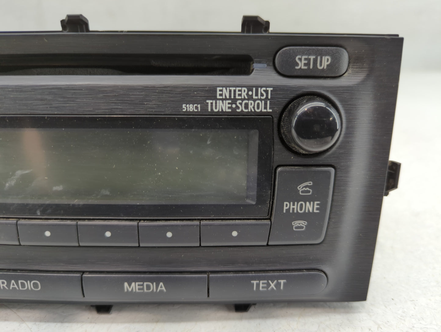2012-2014 Toyota Prius Radio AM FM Cd Player Receiver Replacement P/N:86120-52D10 Fits Fits 2012 2013 2014 OEM Used Auto Par