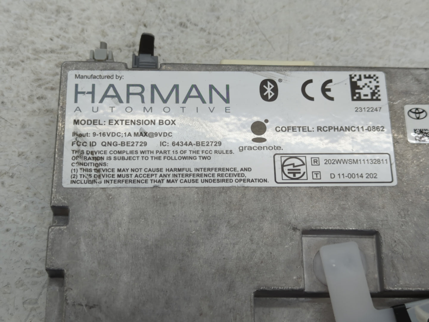 2014 Toyota Prius Am Fm Cd Player Radio Receiver - Oemusedautoparts1.com