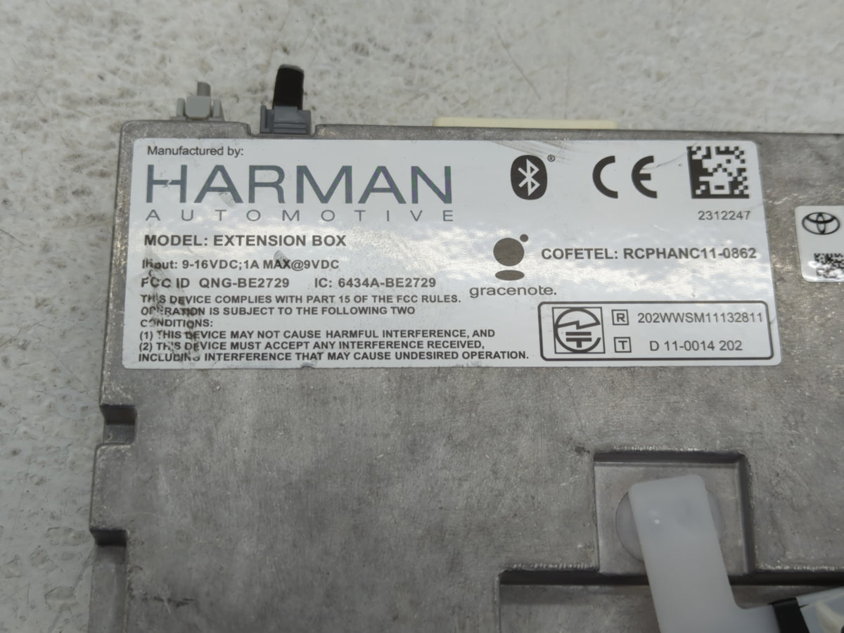 2014 Toyota Prius Am Fm Cd Player Radio Receiver - Oemusedautoparts1.com