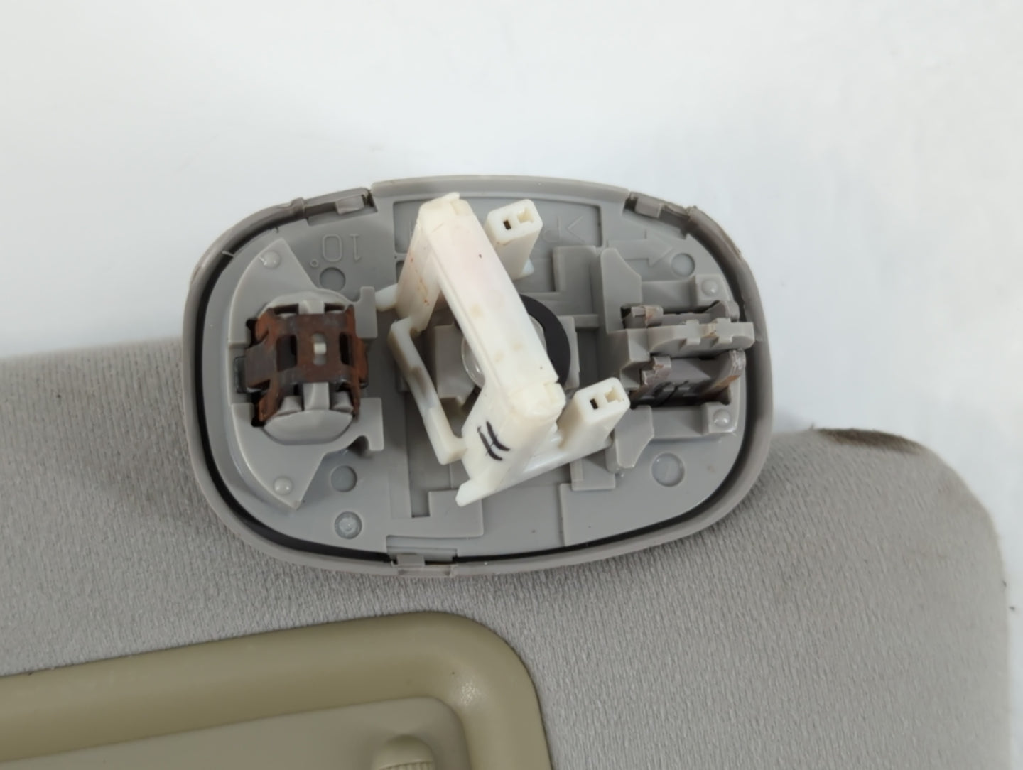 2010-2015 Toyota Prius Sun Visor Shade Replacement Passenger Right Mirror Fits Fits 2010 2011 2012 2013 2014 2015 OEM Used A