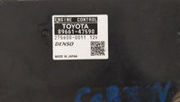 2014 Toyota Prius PCM Engine Control Computer ECU ECM PCU OEM P/N:89661-47590 Fits OEM Used Auto Parts - Oemusedautoparts1.c