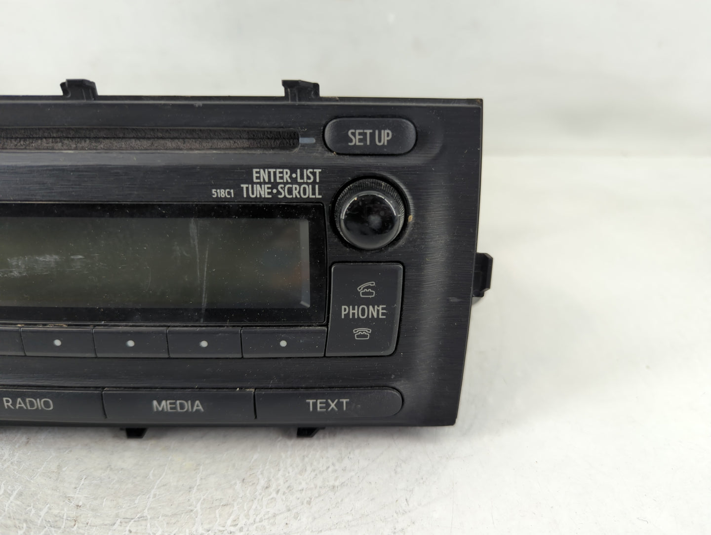 2012-2014 Toyota Prius Radio AM FM Cd Player Receiver Replacement P/N:86120-52D10 Fits Fits 2012 2013 2014 OEM Used Auto Par