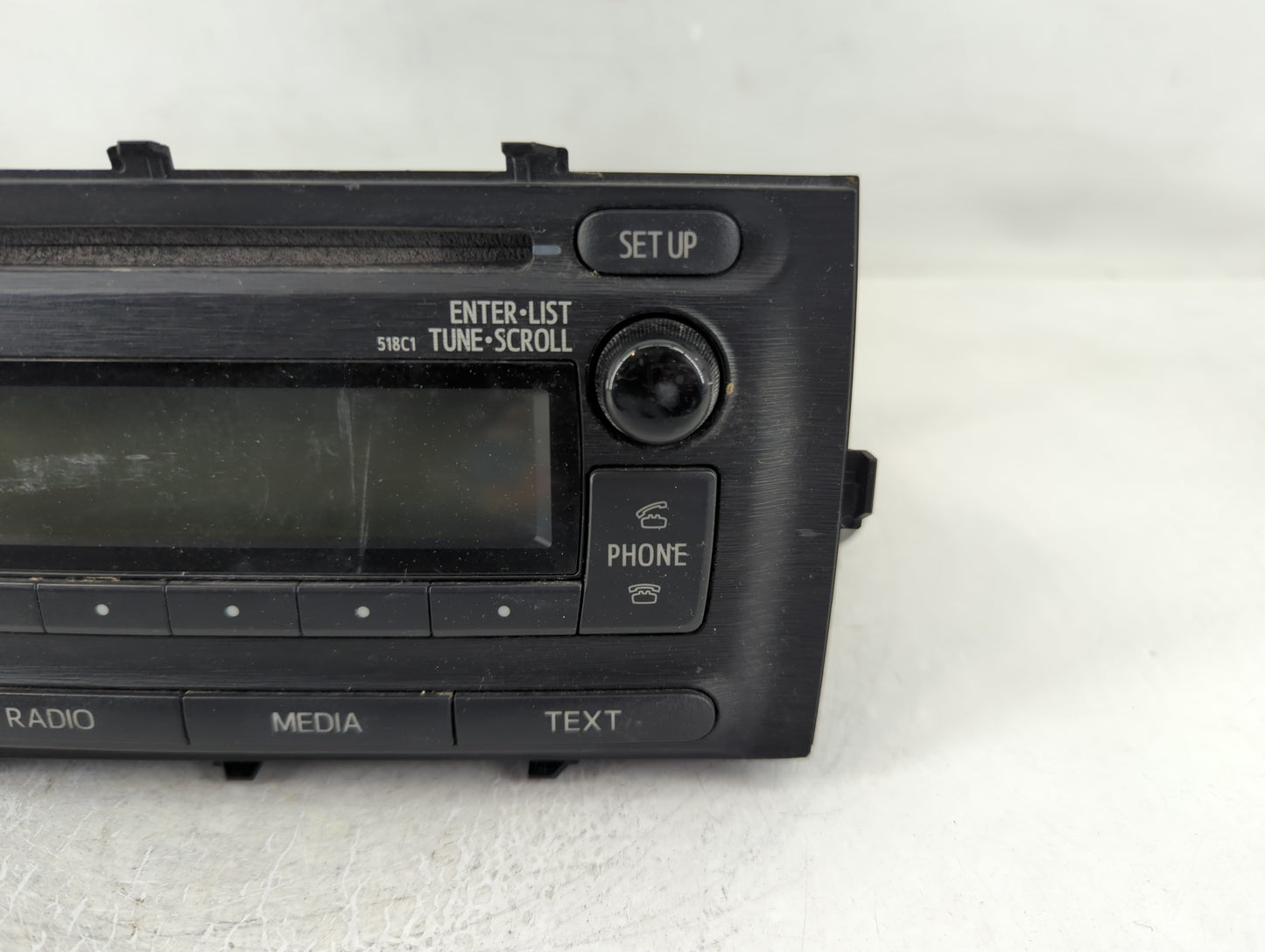 2012-2014 Toyota Prius Radio AM FM Cd Player Receiver Replacement P/N:86120-52D10 Fits Fits 2012 2013 2014 OEM Used Auto Par