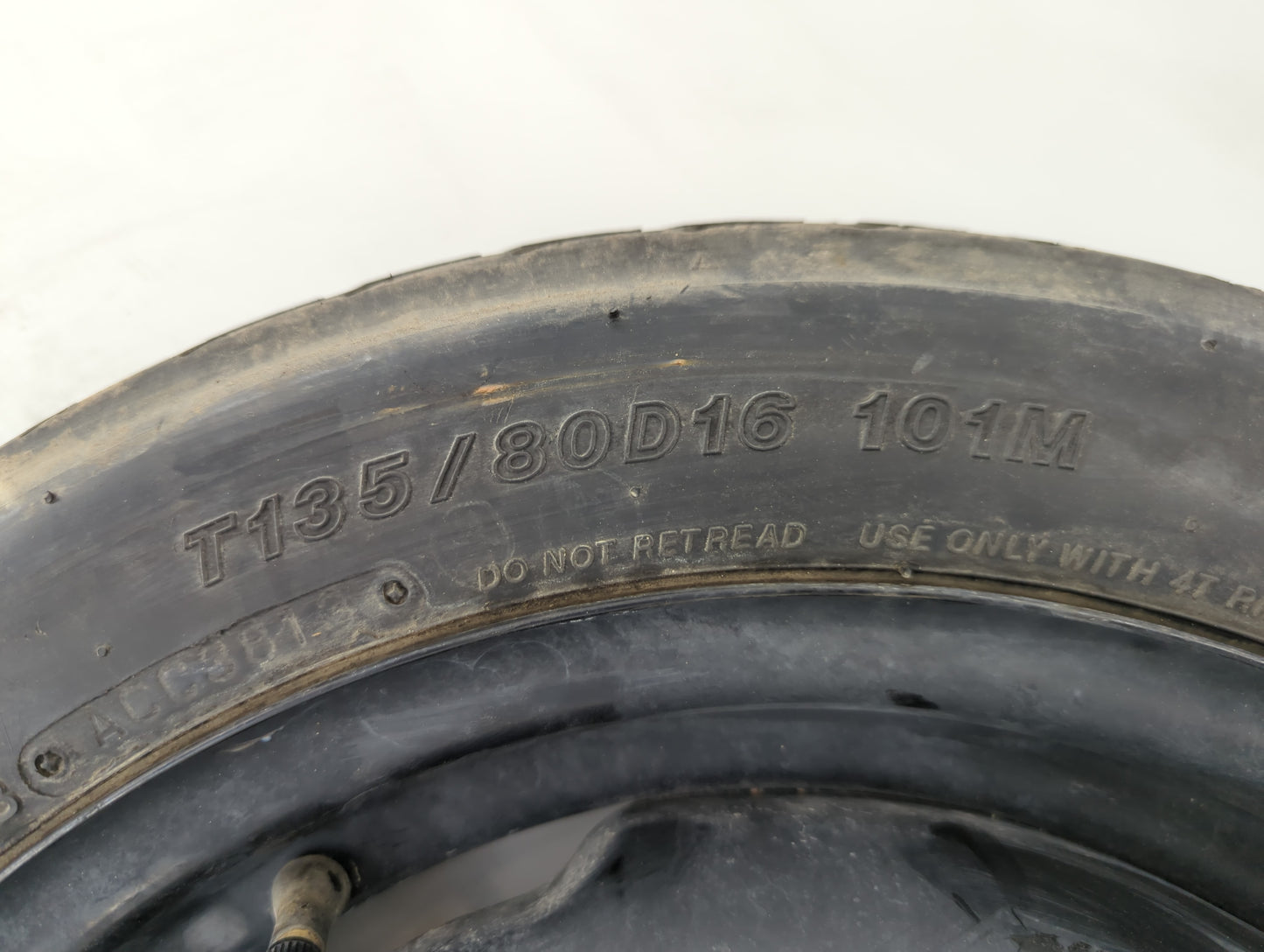 2004-2015 Toyota Prius Spare Donut Tire Wheel Rim Oem - Oemusedautoparts1.com