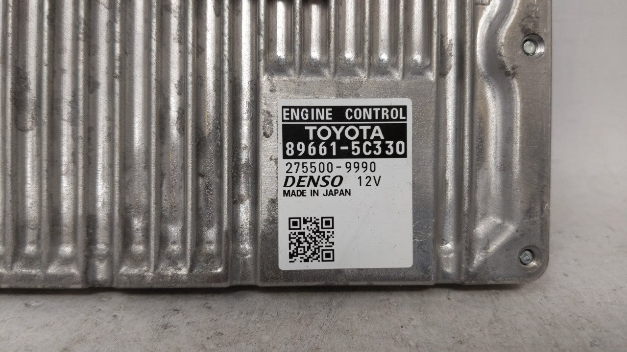 2014 Toyota Prius C PCM Engine Control Computer ECU ECM PCU OEM P/N:89661-5C330 Fits OEM Used Auto Parts - Oemusedautoparts1