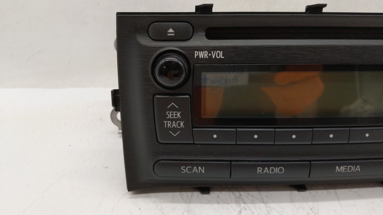 2012-2014 Toyota Prius C Am Fm Cd Player Radio Receiver - Oemusedautoparts1.com