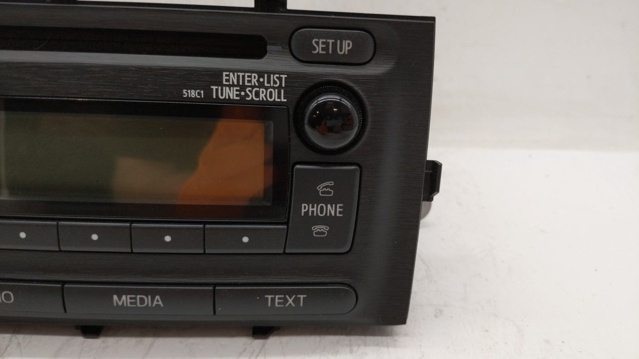 2012-2014 Toyota Prius C Am Fm Cd Player Radio Receiver - Oemusedautoparts1.com