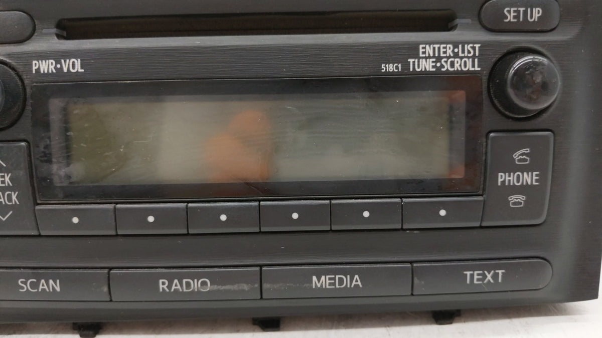 2012-2014 Toyota Prius C Am Fm Cd Player Radio Receiver 240013 - Oemusedautoparts1.com