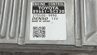 2014 Toyota Prius C PCM Engine Control Computer ECU ECM PCU OEM P/N:89661-5C330 Fits OEM Used Auto Parts - Oemusedautoparts1
