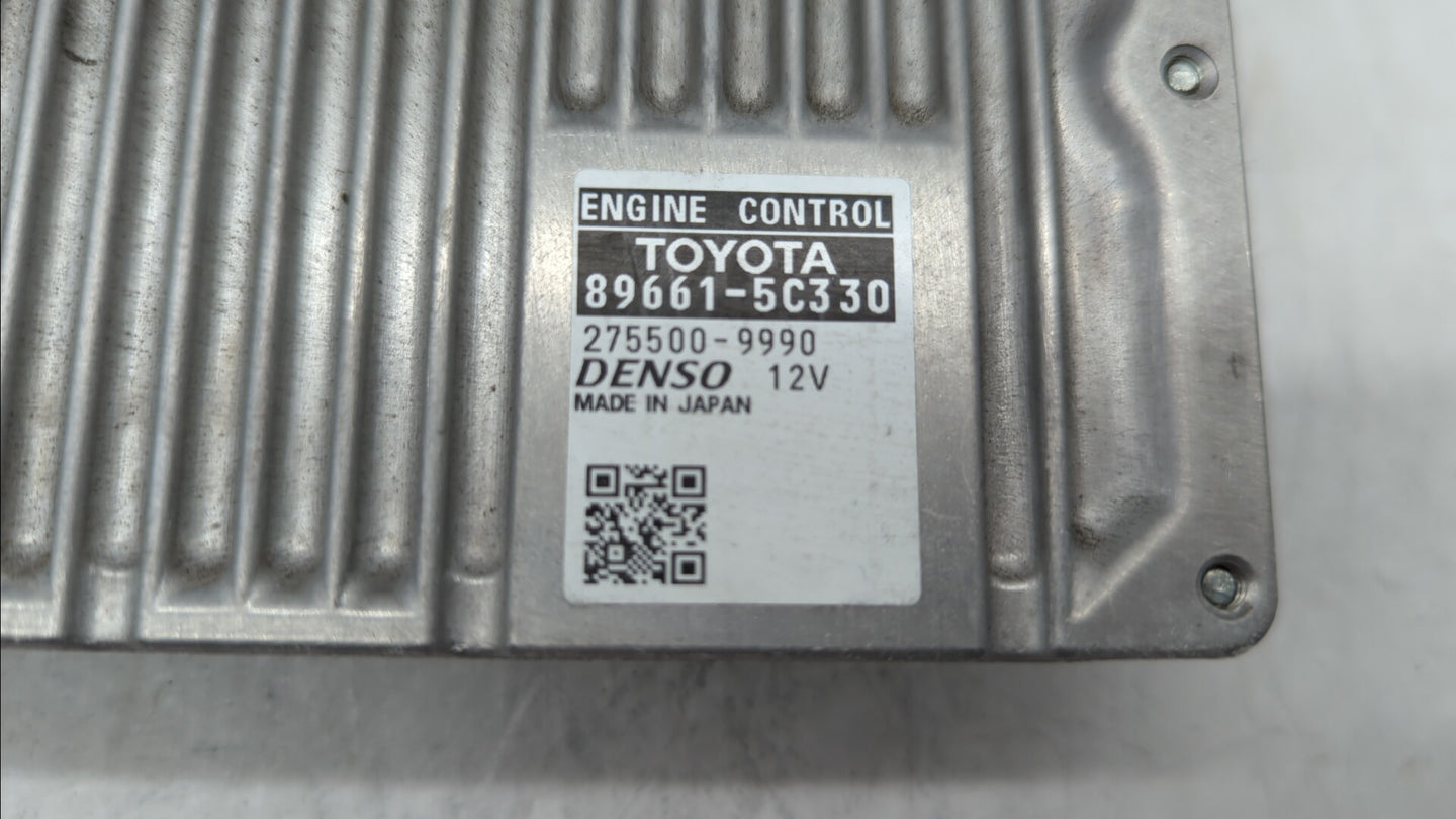2014 Toyota Prius C PCM Engine Control Computer ECU ECM PCU OEM P/N:89661-5C330 Fits OEM Used Auto Parts - Oemusedautoparts1