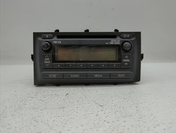 2012-2014 Toyota Prius C Radio AM FM Cd Player Receiver Replacement P/N:86120-52D10 Fits Fits 2012 2013 2014 OEM Used Auto P