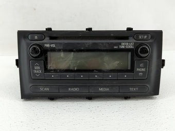 compare product 2012-2014 Toyota Prius C Radio AM FM Cd Player Receiver Replacement P/N:86120-52D10 Fits Fits 2012 2013 2014 OEM Used Auto Parts