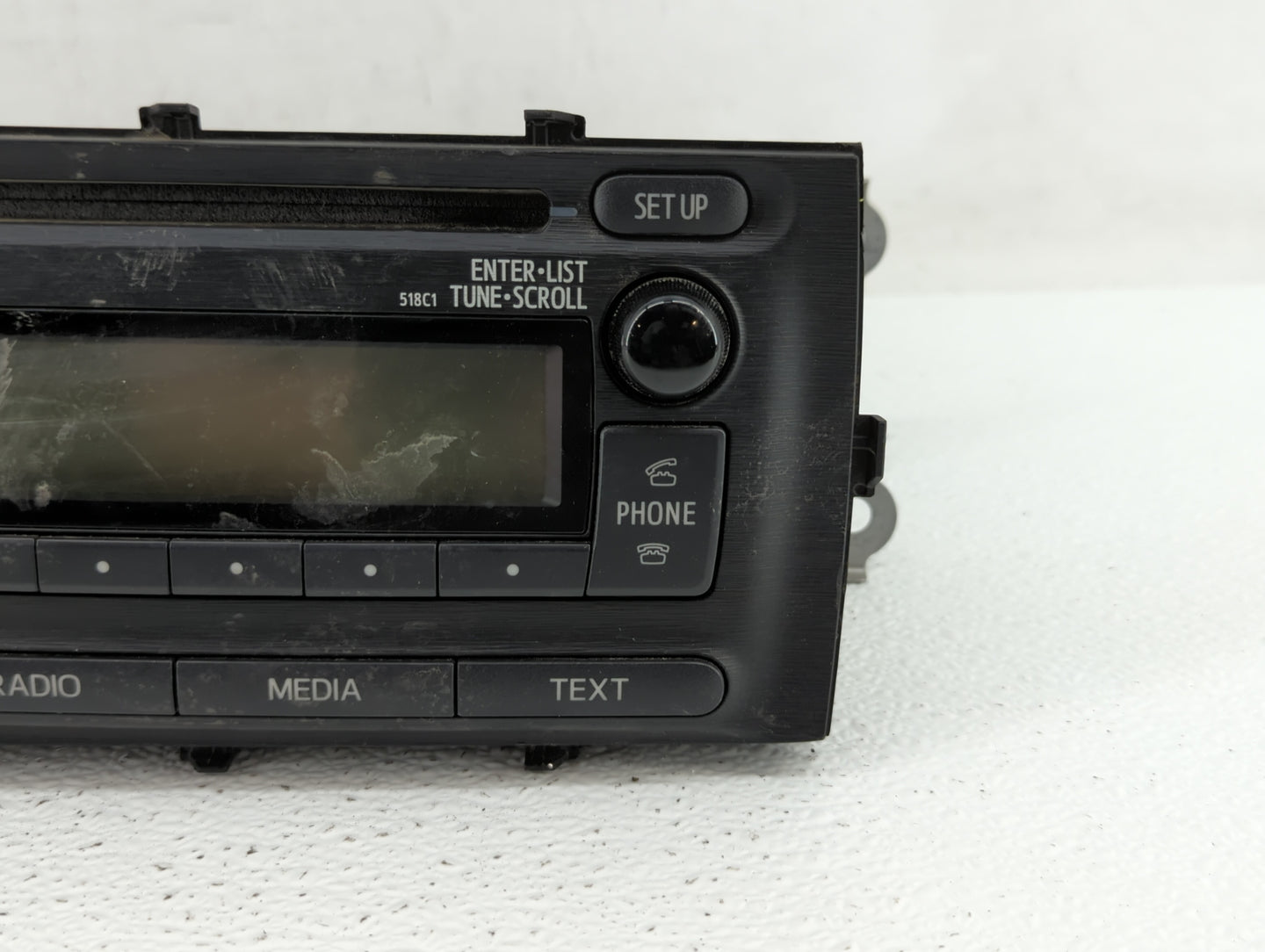 2012-2014 Toyota Prius C Radio AM FM Cd Player Receiver Replacement P/N:86120-52D10 Fits Fits 2012 2013 2014 OEM Used Auto P