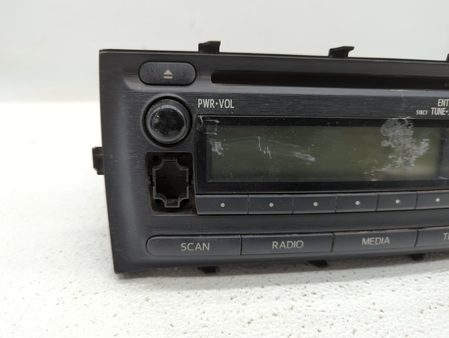 2012-2014 Toyota Prius C Radio AM FM Cd Player Receiver Replacement P/N:86120-52D10 Fits Fits 2012 2013 2014 OEM Used Auto P