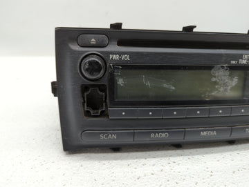 2012-2014 Toyota Prius C Radio AM FM Cd Player Receiver Replacement P/N:86120-52D10 Fits Fits 2012 2013 2014 OEM Used Auto Parts