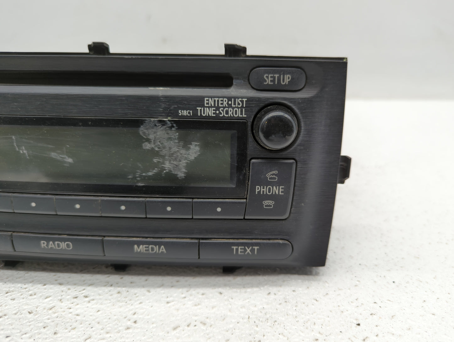 2012-2014 Toyota Prius C Radio AM FM Cd Player Receiver Replacement P/N:86120-52D10 Fits Fits 2012 2013 2014 OEM Used Auto P