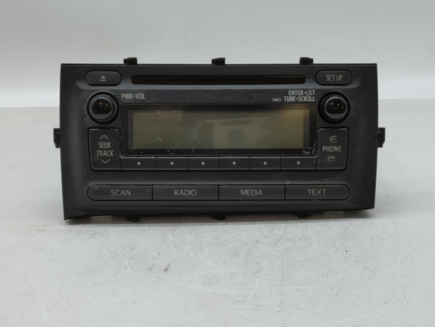 2012-2014 Toyota Prius C Radio AM FM Cd Player Receiver Replacement P/N:86120-52D10 Fits Fits 2012 2013 2014 OEM Used Auto P