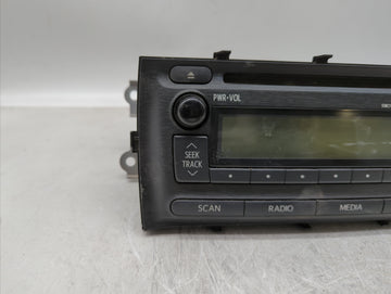 2012-2014 Toyota Prius C Radio AM FM Cd Player Receiver Replacement P/N:86120-52D10 Fits Fits 2012 2013 2014 OEM Used Auto Parts