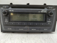 2012-2014 Toyota Prius C Radio AM FM Cd Player Receiver Replacement P/N:86120-52D10 Fits Fits 2012 2013 2014 OEM Used Auto P