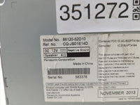 2012-2014 Toyota Prius C Radio AM FM Cd Player Receiver Replacement P/N:86120-52D10 Fits Fits 2012 2013 2014 OEM Used Auto P