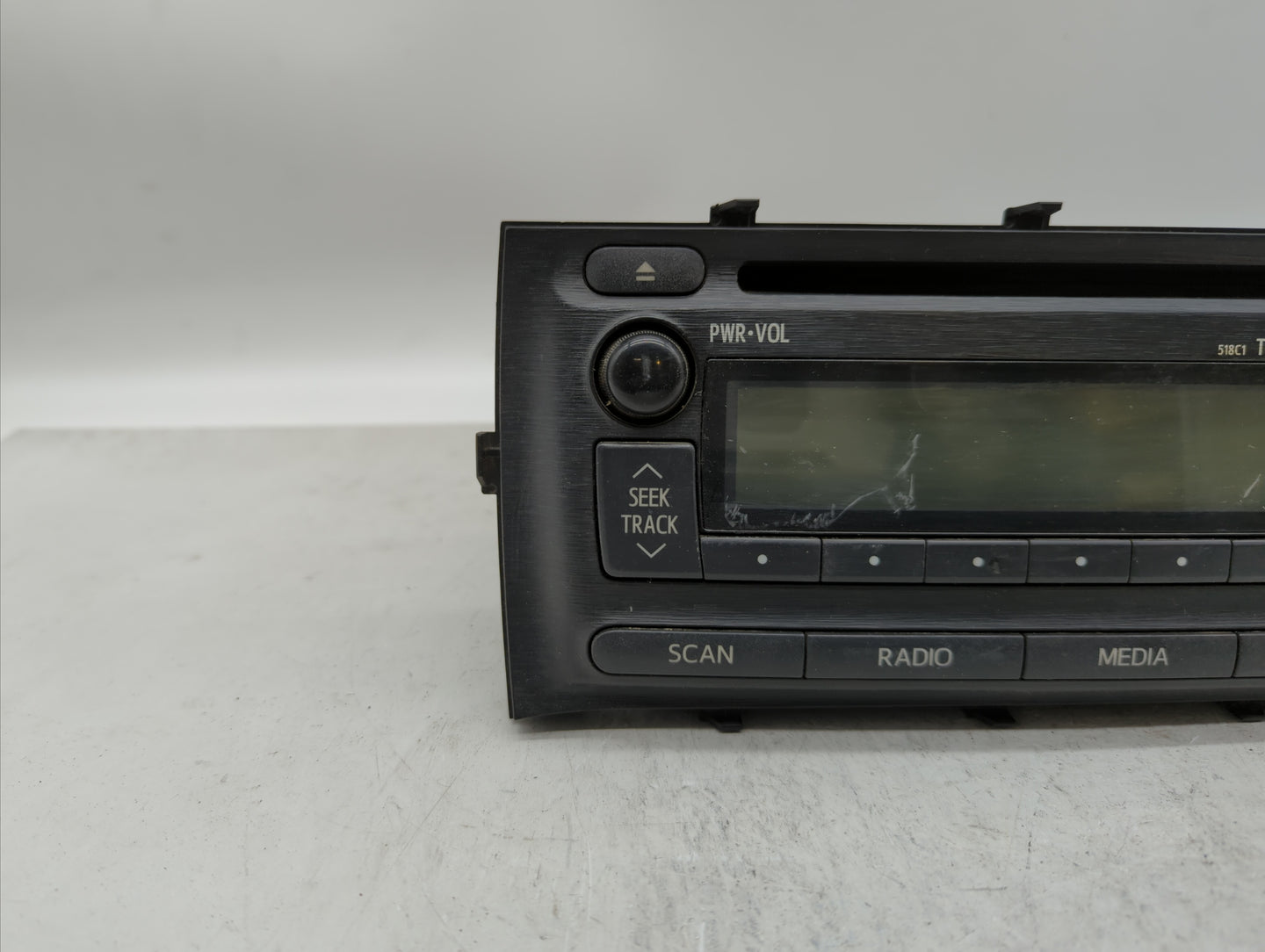 2012-2014 Toyota Prius C Radio AM FM Cd Player Receiver Replacement P/N:86120-52D10 Fits Fits 2012 2013 2014 OEM Used Auto P
