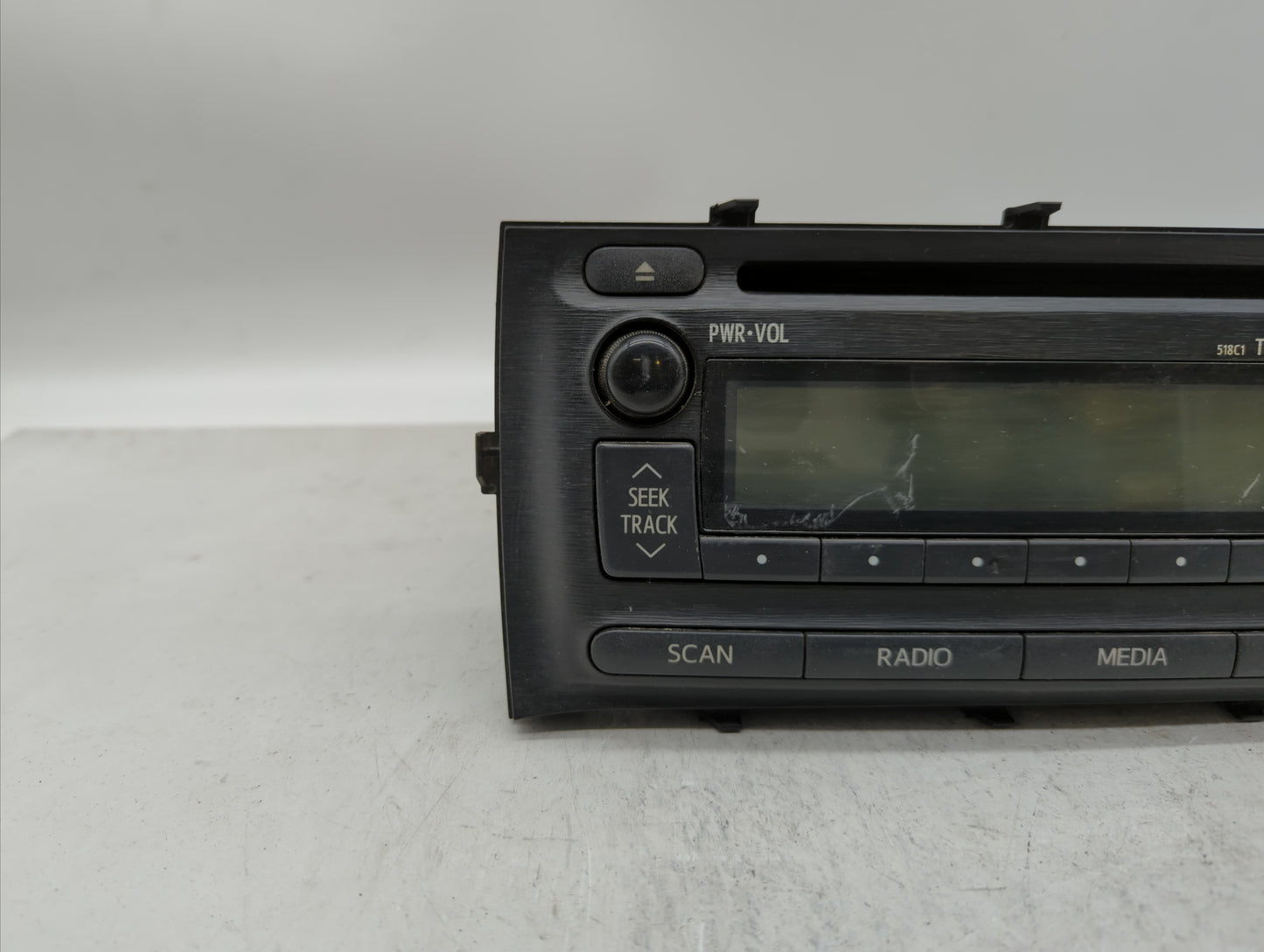 2012-2014 Toyota Prius C Radio AM FM Cd Player Receiver Replacement P/N:86120-52D10 Fits Fits 2012 2013 2014 OEM Used Auto P