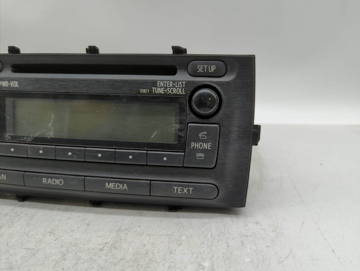 2012-2014 Toyota Prius C Radio AM FM Cd Player Receiver Replacement P/N:86120-52D10 Fits Fits 2012 2013 2014 OEM Used Auto P