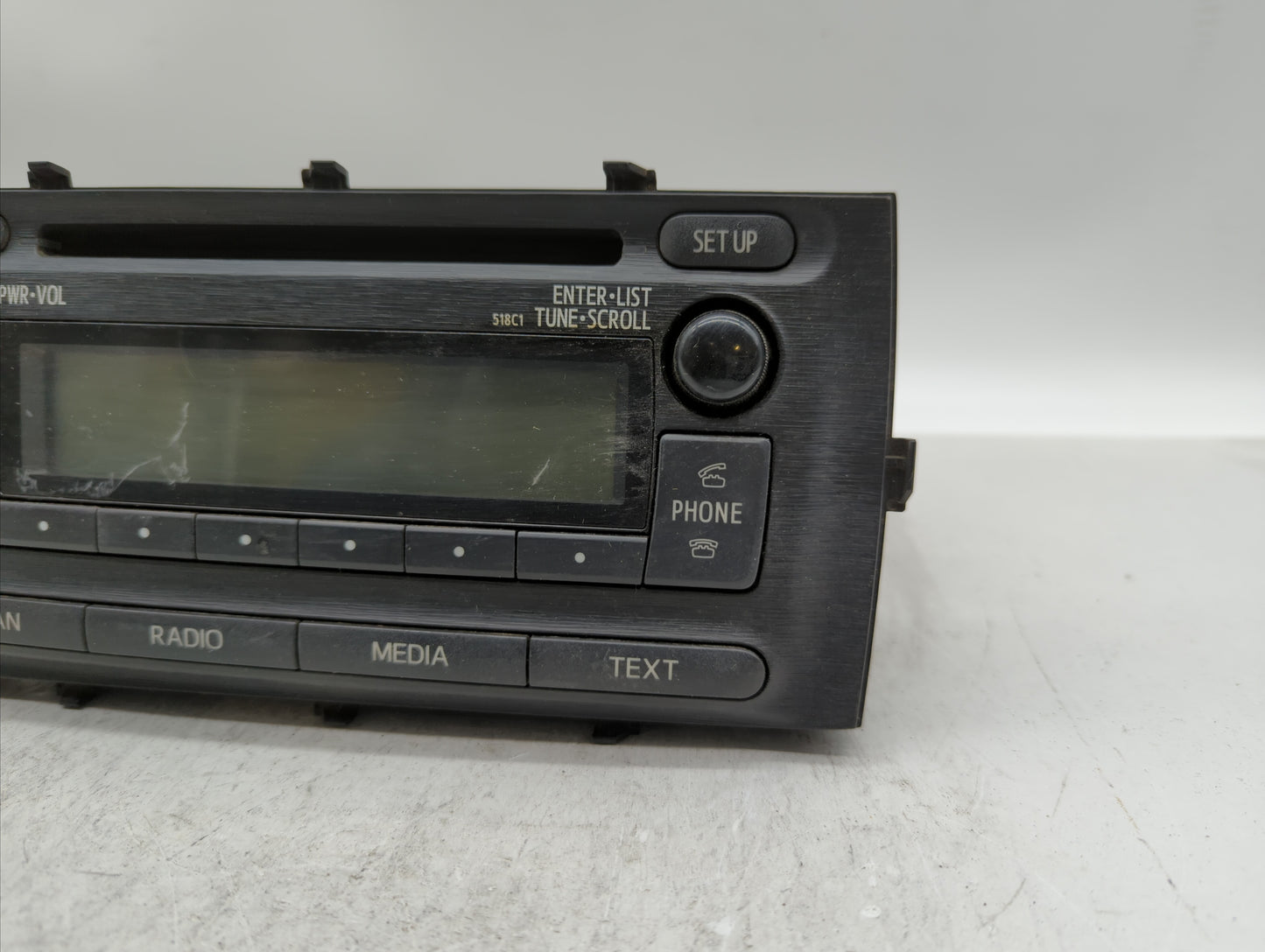 2012-2014 Toyota Prius C Radio AM FM Cd Player Receiver Replacement P/N:86120-52D10 Fits Fits 2012 2013 2014 OEM Used Auto P