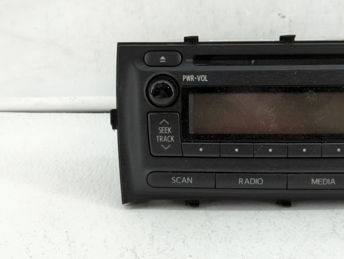 2012-2014 Toyota Prius C Am Fm Cd Player Radio Receiver 382381 - Oemusedautoparts1.com