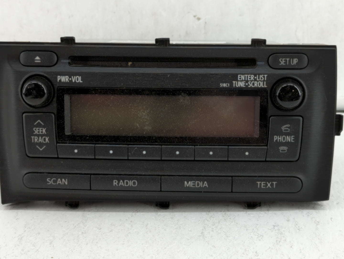 2012-2014 Toyota Prius C Am Fm Cd Player Radio Receiver - Oemusedautoparts1.com