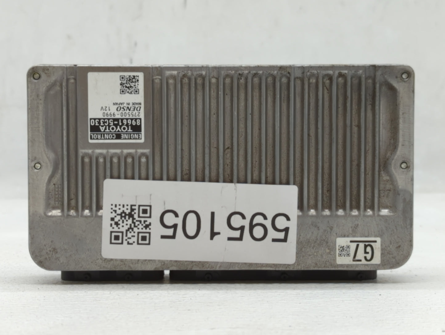 2014 Toyota Prius C PCM Engine Control Computer ECU ECM PCU OEM P/N:89661-5C330 Fits OEM Used Auto Parts - Oemusedautoparts1
