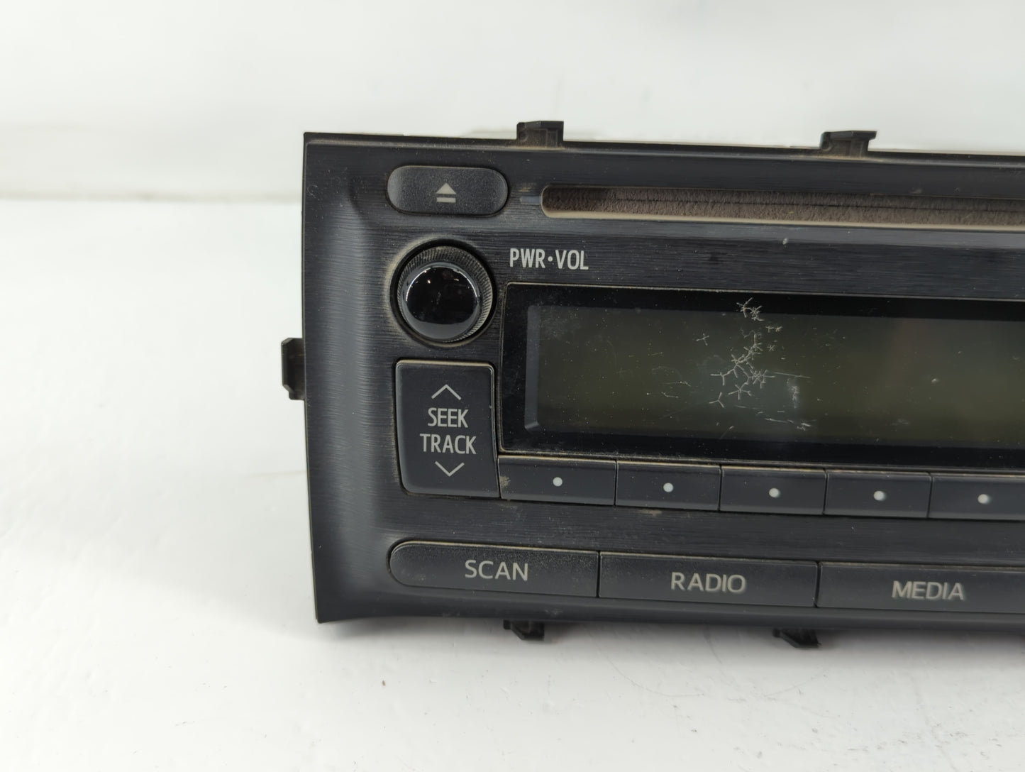 2012-2014 Toyota Prius C Radio AM FM Cd Player Receiver Replacement P/N:86120-52D10 Fits Fits 2012 2013 2014 OEM Used Auto P