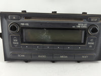 2012-2014 Toyota Prius C Radio AM FM Cd Player Receiver Replacement P/N:86120-52D10 Fits Fits 2012 2013 2014 OEM Used Auto P