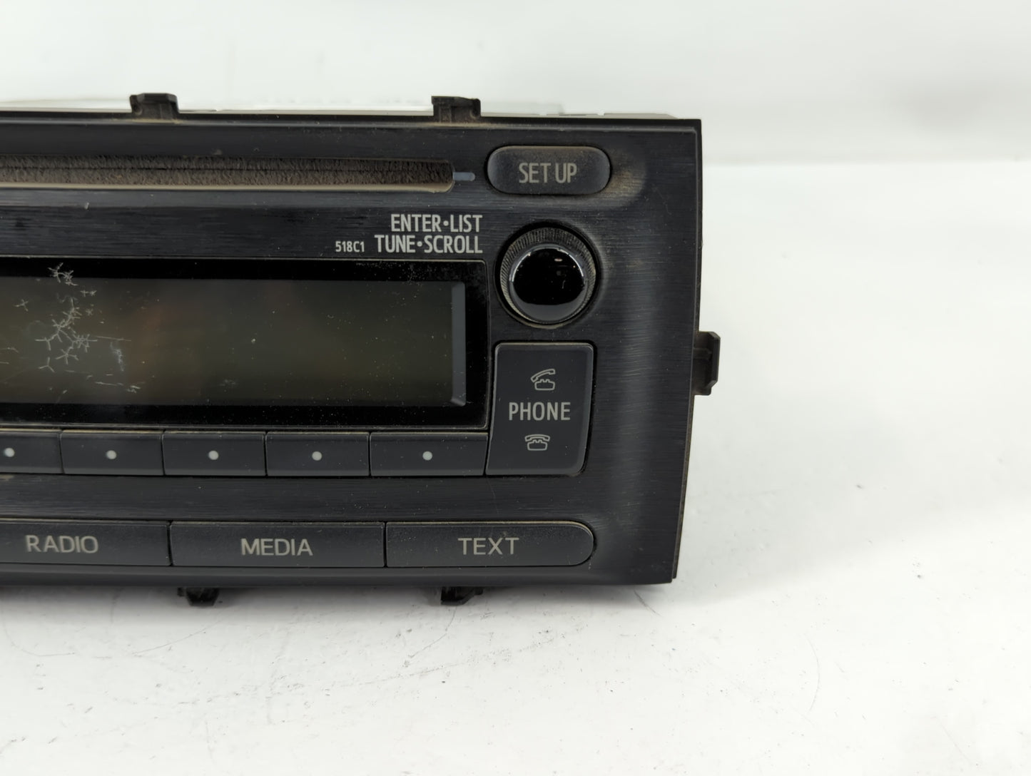2012-2014 Toyota Prius C Radio AM FM Cd Player Receiver Replacement P/N:86120-52D10 Fits Fits 2012 2013 2014 OEM Used Auto P