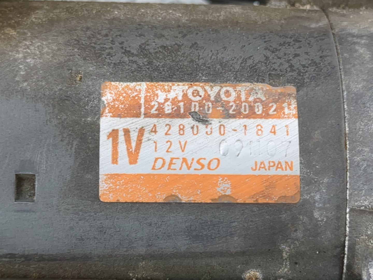 2006-2017 Toyota Rav4 Car Starter Motor Solenoid OEM P/N:428000-1842 28100-20021 Fits OEM Used Auto Parts - Oemusedautoparts