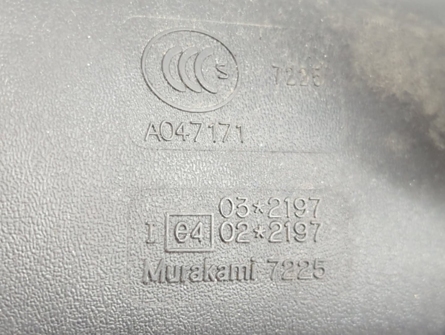 2004-2015 Toyota Rav4 Interior Rear View Mirror Replacement OEM P/N:E4032197 Fits OEM Used Auto Parts - Oemusedautoparts1.co