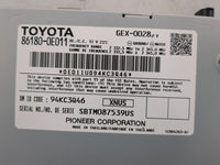 2014 Toyota Rav4 Radio AM FM Cd Player Receiver Replacement P/N:0E011U094KC3Q46 86180-0E011 Fits OEM Used Auto Parts - Oemus