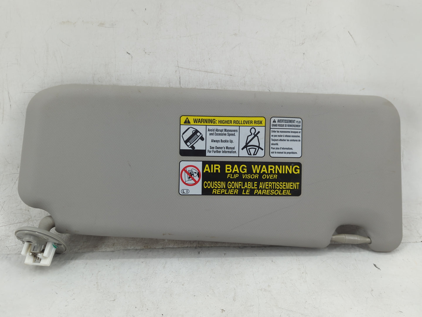 2013-2018 Toyota Rav4 Sun Visor Shade Replacement Driver Left Mirror Fits Fits 2013 2014 2015 2016 2017 2018 OEM Used Auto P