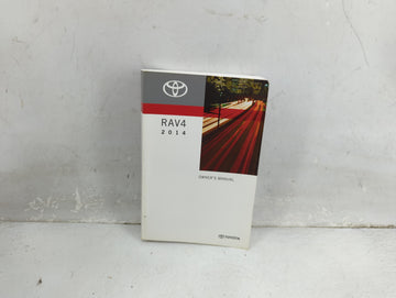 2014 Toyota Rav4 Owners Manual Book Guide P/N:01999-42A04 OM42A04U OEM Used Auto Parts - Oemusedautoparts1.com