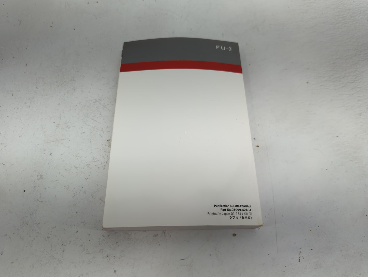 2014 Toyota Rav4 Owners Manual Book Guide P/N:01999-42A04 OM42A04U OEM Used Auto Parts - Oemusedautoparts1.com